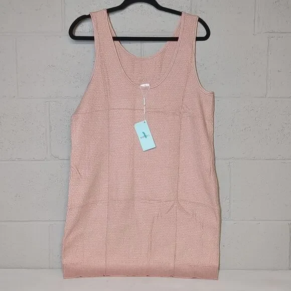 Women's Sleeveless Loose Fit Summer Sweater Dress Size Medium NWT - Picture 5 of 6
